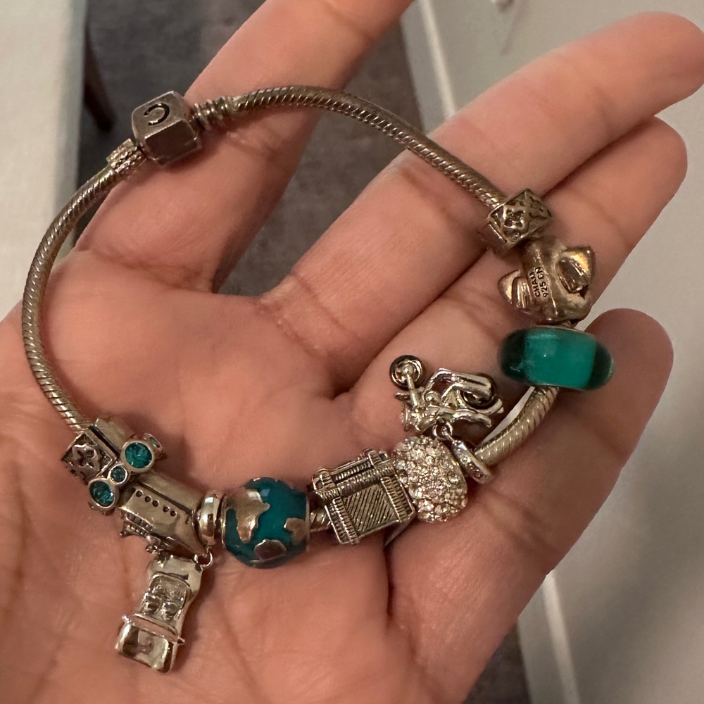 Pandora like charm bracelet